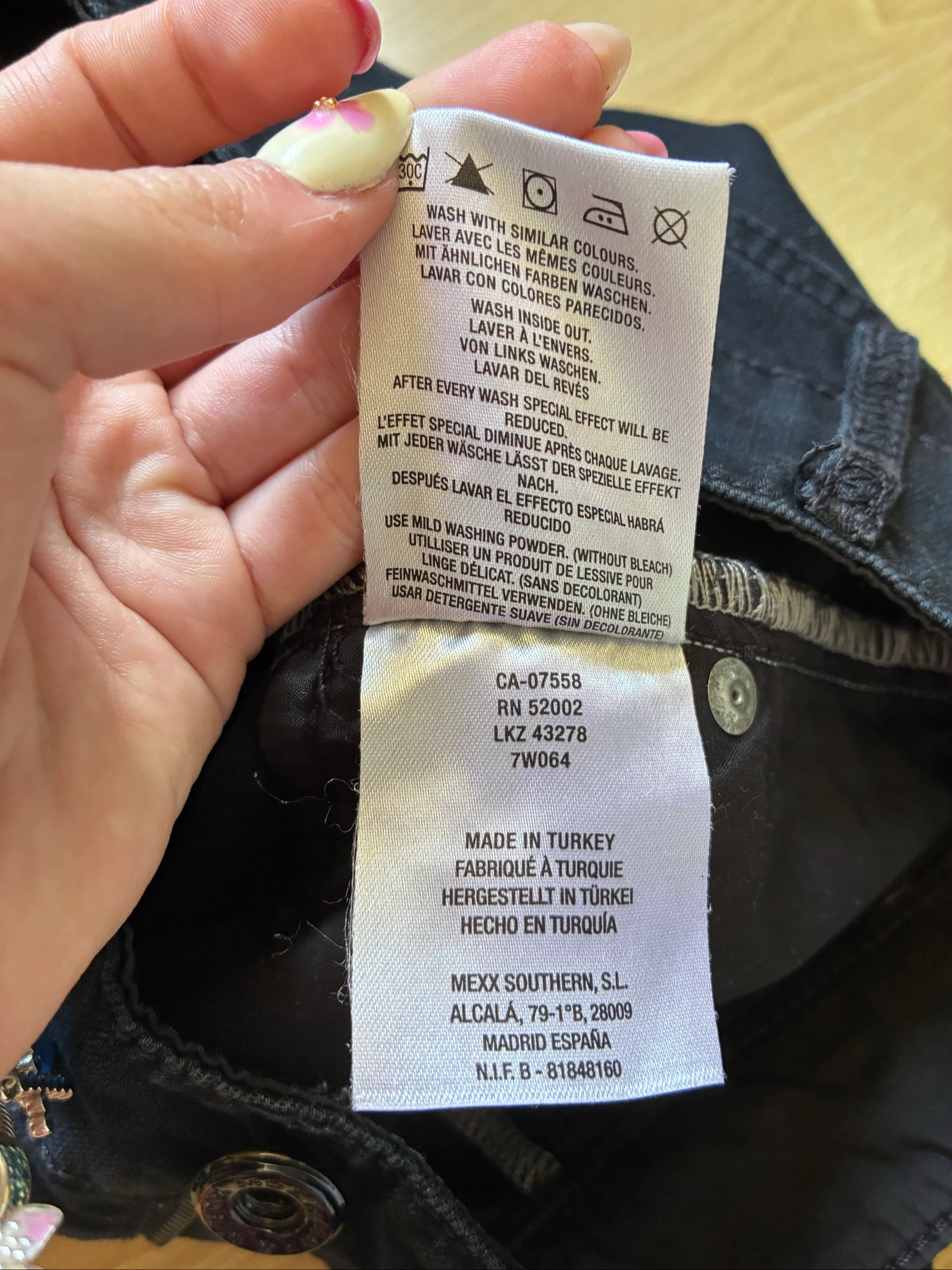 Jeans cintura baixa feminino vintage PP – photo 10